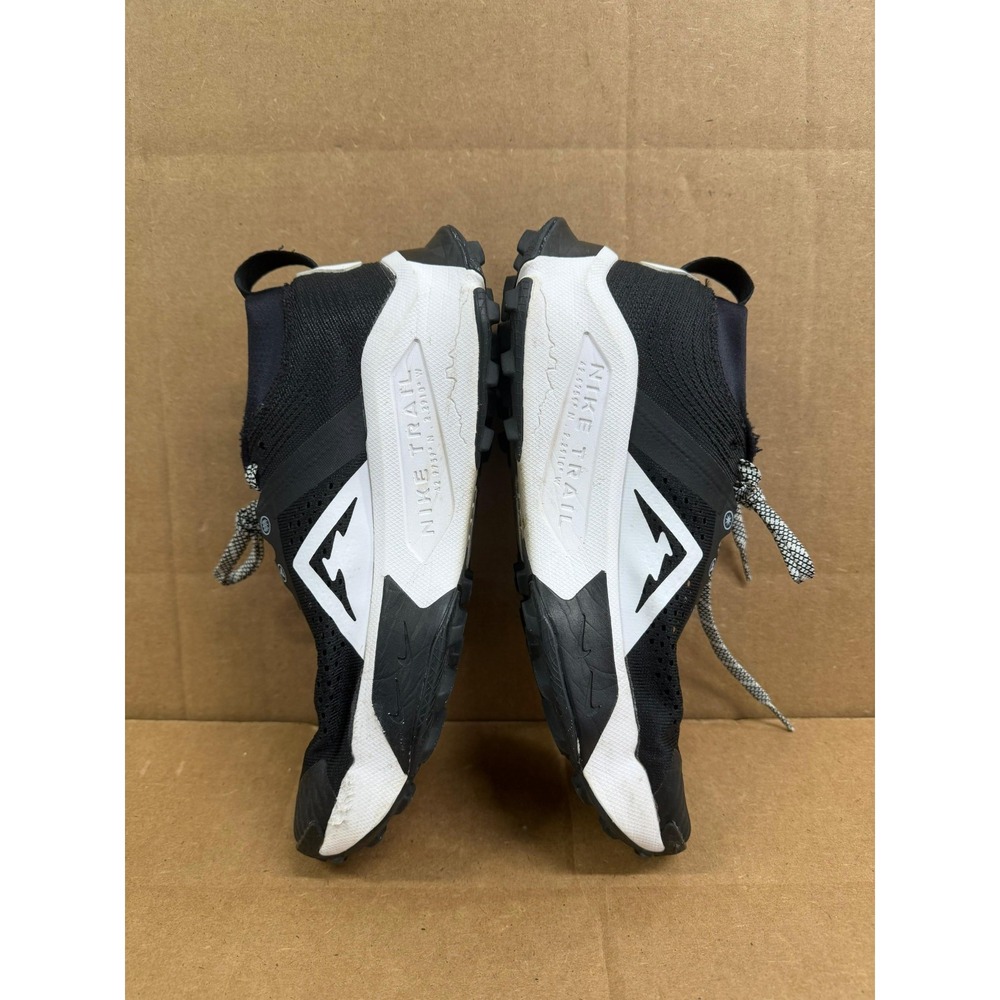 Nike ZoomX Zegama Trail Black White Running Shoes DH0625-001 Womens Size 8.5 US - Picture 7 of 9